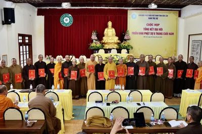 Đắk Lắk: Ban Trị Sự GHPGVN tỉnh họp tổng kết đại hội, triển khai Phật sự 6 tháng cuối năm