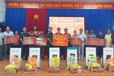 Hơn 300 triệu đồng xây 7 căn nhà đại đoàn kết cho hộ khó khăn ở Gia Lai