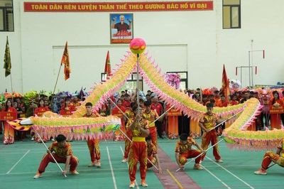 Giải Lân Sư Rồng Hà Nội: Sắc màu trong Festival võ thuật quốc tế