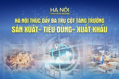 Hà Nội chuyển động: ‘Hà Nội thúc đẩy ba trụ cột tăng trưởng: Sản xuất - Tiêu dùng - Xuất khẩu’