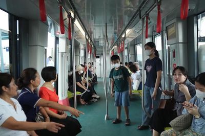 Lượng khách metro Nhổn - Ga Hà Nội tăng hơn 20% từ đầu năm
