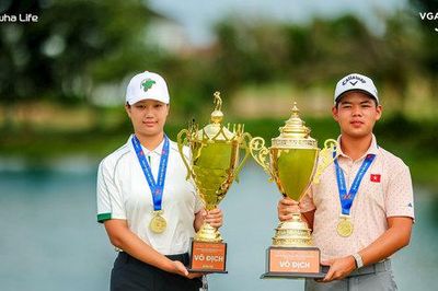 Nguyễn Trọng Hoàng, Park Ha Na đăng quang Giải vô địch Golf Trẻ Quốc gia 2026