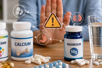 Rủi ro khi uống magie, canxi sai cách nhiều người không biết