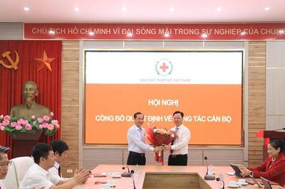 Ông Nguyễn Sỹ Trường giữ chức Phó Chủ tịch Hội Chữ thập đỏ Việt Nam