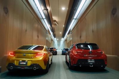Bộ mô hình xe Toyota GR lấy cảm hứng từ sushi