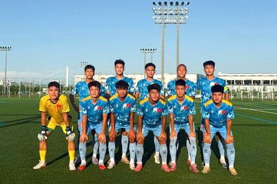 U20 Việt Nam thắng đậm trận đấu thứ hai trong chuyến tập huấn tại Nhật Bản