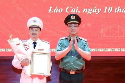 Đại tá Trịnh Khắc Cường giữ chức Giám đốc Công an tỉnh Lào Cai