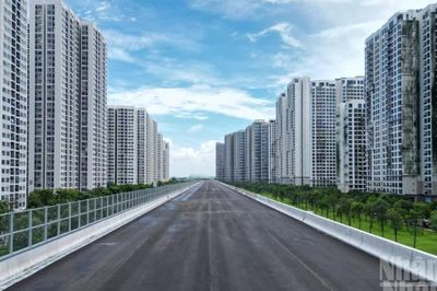 [Ảnh] Toàn cảnh gần 7km Vành đai 3 qua khu đô thị Thành phố Hồ Chí Minh với tường chống ồn