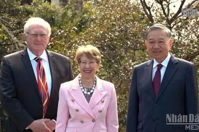 [Video] Tổng Bí thư, Chủ tịch nước Tô Lâm gặp Thống đốc Bang New South Wales, Australia