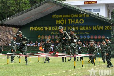 19 đội tuyển tham gia Hội thao phòng thủ dân sự toàn quân năm 2026