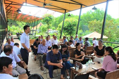 Ra mắt chương trình Cà phê Mặt trận - Lắng nghe dân nói