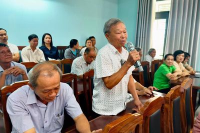 Cử tri phường An Hải kiến nghị nhiều vấn đề dân sinh