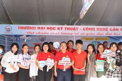 Điểm trúng tuyển vào Trường ĐH Kỹ thuật - Công nghệ Cần Thơ cao nhất 23,05 điểm