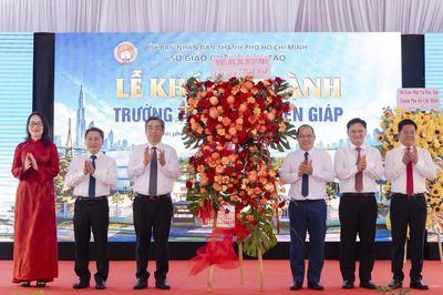 Khánh thành ngôi trường mang tên Đại tướng Võ Nguyên Giáp