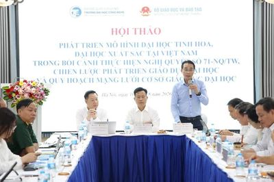 Ba trường đầu tiên đăng kí trở thành đại học tinh hoa