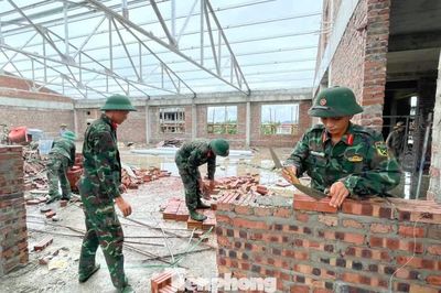 Trường nội trú gần 1.400 học sinh vùng biên Nghệ An rốt ráo về đích