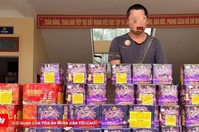 Khởi tố đối tượng mua bán gần 3 tạ pháo hoa nổ
