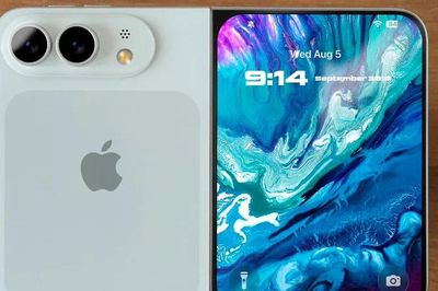 iPhone Ultra gập 2.300 USD lộ diện: Bản lề kim loại lỏng, màu sắc sang xịn