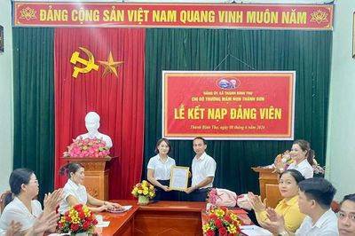 Đổi mới sinh hoạt chi bộ ở Thành Bình Thọ