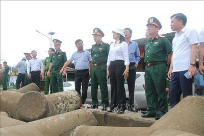 Kiểm tra công tác phòng, chống thiên tai và tìm kiếm cứu nạn tại Cà Mau