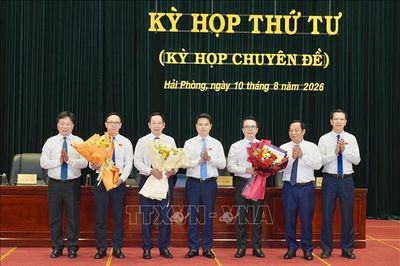 Bầu bổ sung Phó Chủ tịch HĐND và UBND thành phố Hải Phòng