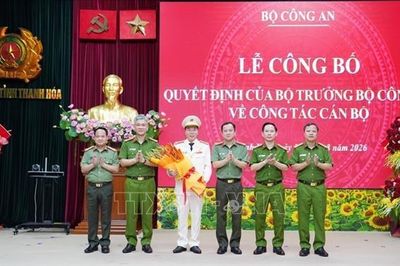 Đại tá Hoàng Quốc Việt được điều động giữ chức Giám đốc Công an tỉnh Thanh Hóa