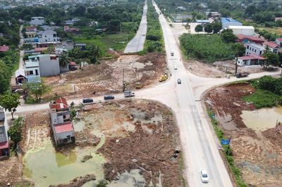 Gỡ nút thắt vốn và GPMB, hai dự án đường nối sân bay Thọ Xuân thi công trở lại'