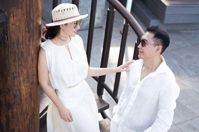 Chồng hơn 11 tuổi thay đổi vì Hương Giang