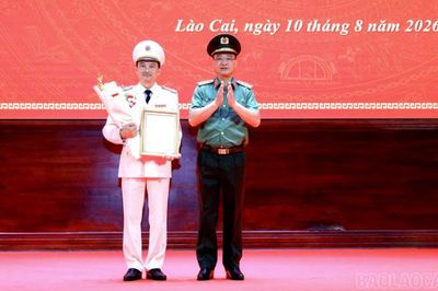 Đại tá Trịnh Khắc Cường giữ chức Giám đốc Công an tỉnh Lào Cai