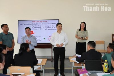 Đánh giá tiến độ xây dựng Trường Chính trị tỉnh Thanh Hóa đạt chuẩn mức 2