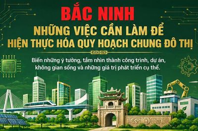 Những việc cần làm để hiện thực hóa Quy hoạch chung đô thị Bắc Ninh
