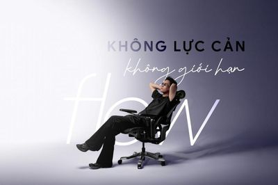 HyperWork trình làng ghế công thái học Flow trang bị hệ thống tựa lưng kép giá 7,290,000 đồng
