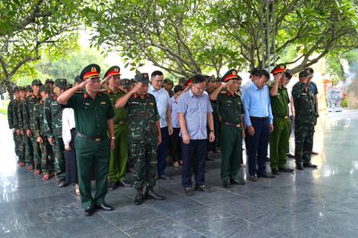 Triển khai lấy mẫu hài cốt liệt sĩ tại Nghĩa trang Liệt sĩ Quốc gia A1