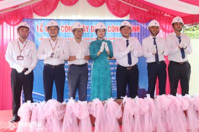 Xã An Viễn khởi công công trình cấp nước cho khoảng 21 ngàn người dân
