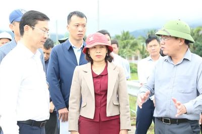 Chủ tịch UBND tỉnh Phạm Anh Tuấn kiểm tra các dự án, công trình trọng điểm tại khu vực phía Tây