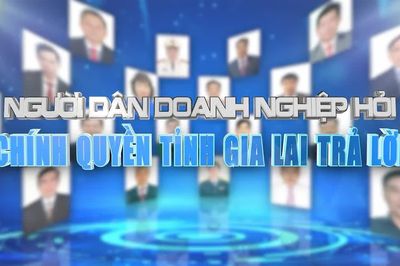 Giới thiệu chuyên mục: Người dân, doanh nghiệp hỏi, chính quyền tỉnh Gia Lai trả lời
