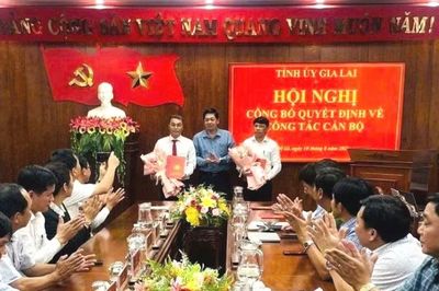 Công bố quyết định của Ban Thường vụ Tỉnh ủy Gia Lai về điều động, chỉ định cán bộ 2 xã Đề Gi và Hòa Hội