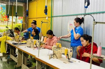 Xã Bác Ái Tây phối hợp đào tạo nghề cho 30 lao động nông thôn