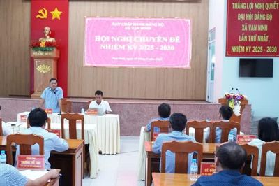 Xã Vạn Ninh thông qua các đề án sắp xếp lại trường học