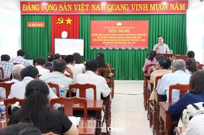 Tập huấn nâng cao năng lực giám sát thực hiện chương trình mục tiêu quốc gia năm 2026 cho 4 xã khu vực phía nam tỉnh
