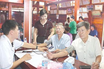 Chăm sóc sức khỏe nhân dân vùng biên giới