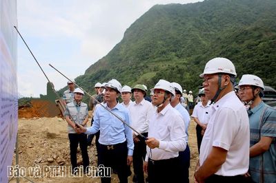 Bí thư Tỉnh ủy Lê Minh Ngân: Đẩy nhanh tiến độ thi công dự án Hầm đường bộ qua đèo Hoàng Liên, mở rộng không gian phát triển