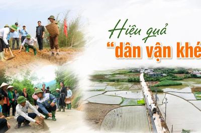 Hiệu quả “dân vận khéo”