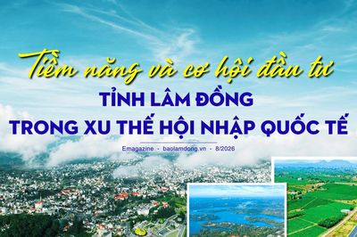 Tiềm năng và cơ hội đầu tư tỉnh Lâm Đồng trong xu thế hội nhập quốc tế