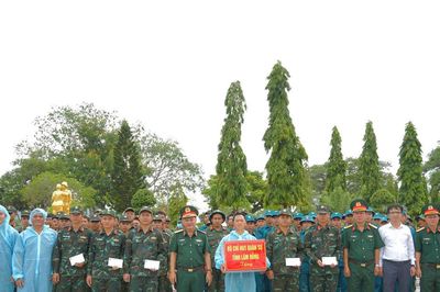 Đẩy nhanh tiến độ lấy mẫu ADN tại Nghĩa trang Liệt sĩ Bình Thuận