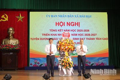 Xã Hải Hậu triển khai nhiệm vụ năm học 2026-2027