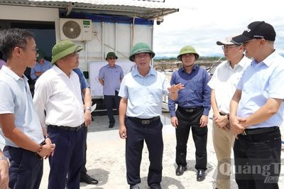 Đẩy nhanh tiến độ dự án đầu tư xây dựng cơ sở hạ tầng Khu công nghiệp Cam Liên