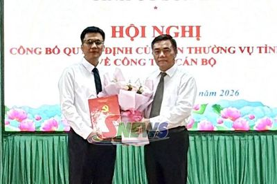 Công bố quyết định của Ban Thường vụ Tỉnh ủy về công tác cán bộ tại xã Bình Thuận