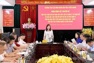 Quản lý hiệu quả nguồn lực đất đai tạo động lực cho tăng trưởng và phát triển