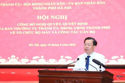 Ông Võ Nguyên Phong làm Giám đốc Sở Xây dựng Hà Nội sau sáp nhập